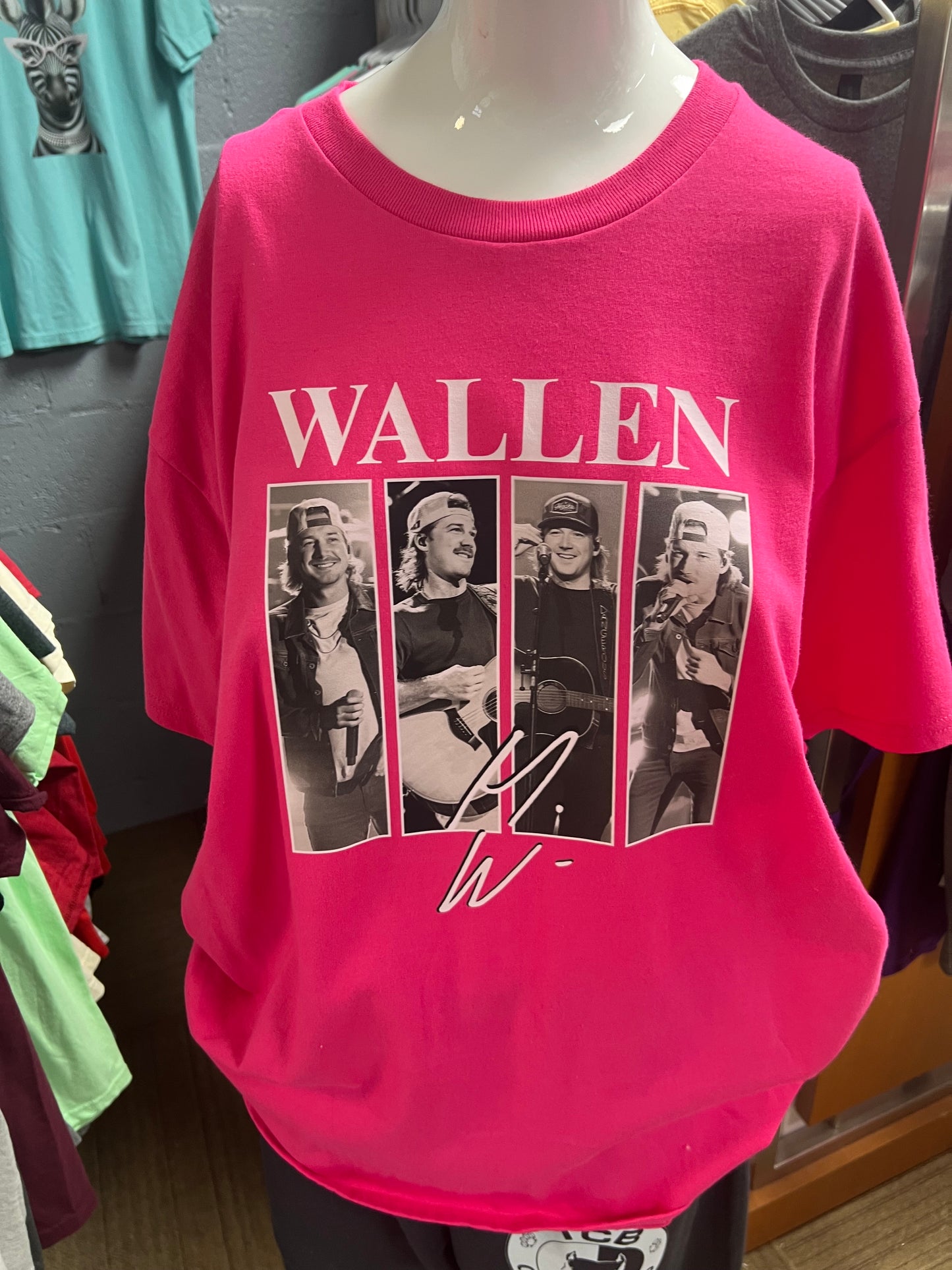 New unisex hot pink
