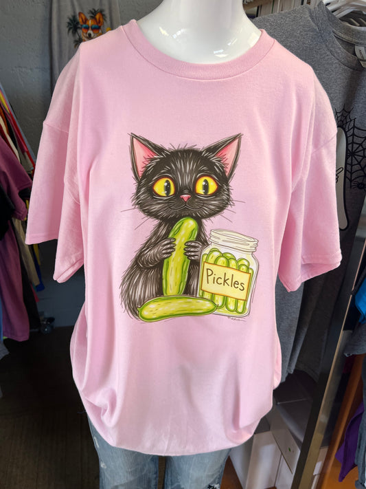 New  unisex T-shirt pickles
