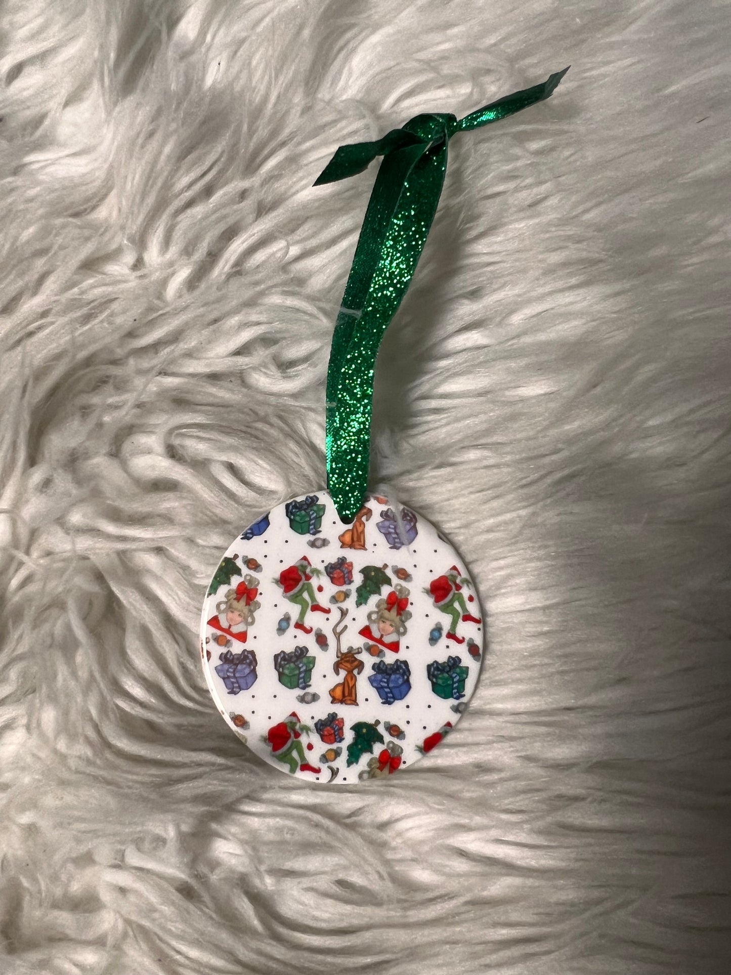 Ceramic Christmas ornament