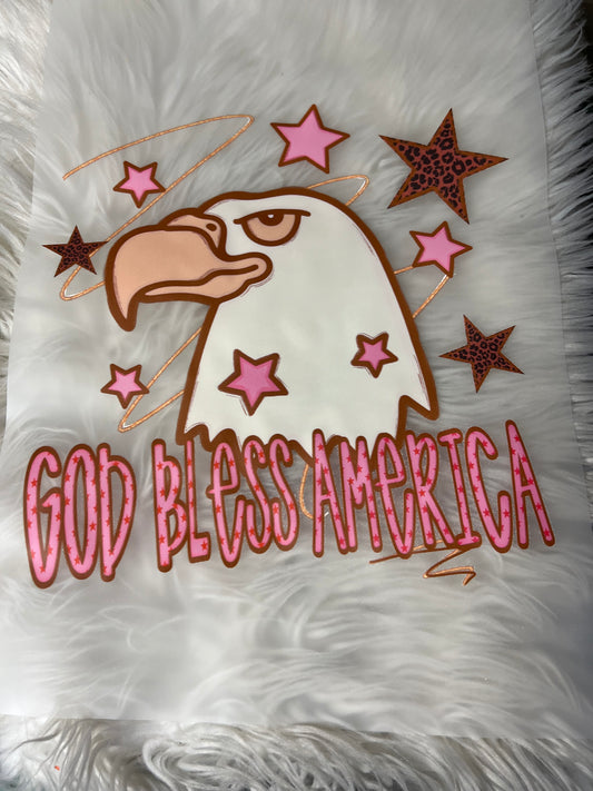 New  DTF God bless America ￼