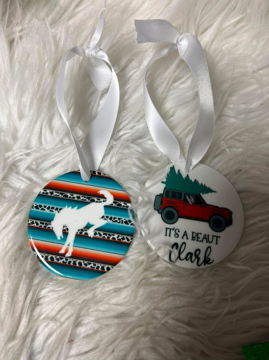 New Christmas ceramic ornament