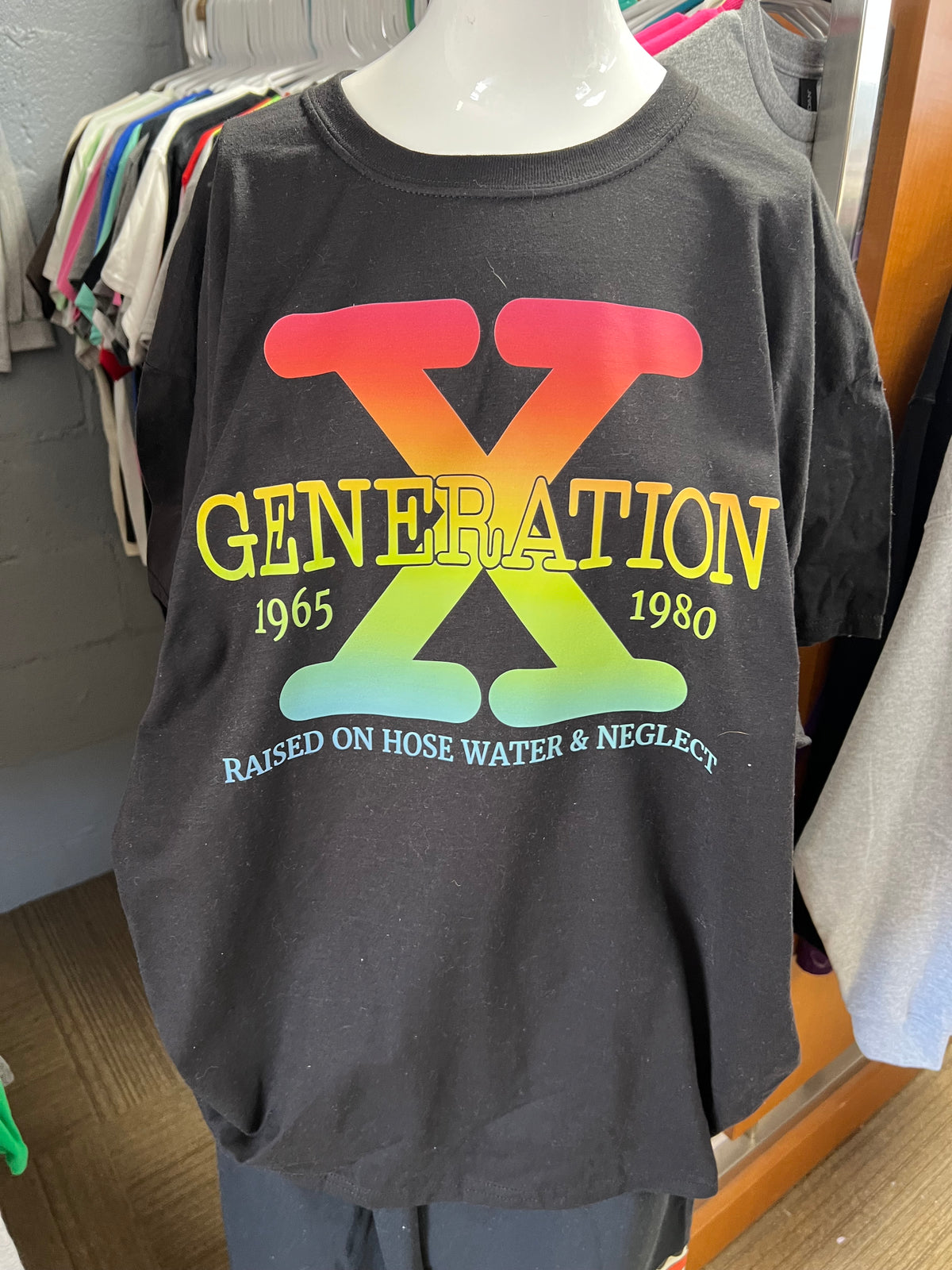 unisex top Gen X