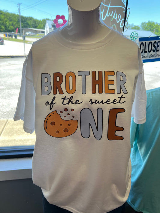 New youth unisex birthday cookies brother