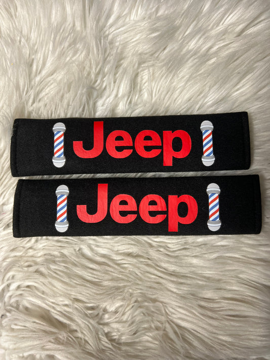 New seatbelt covers barber ￼