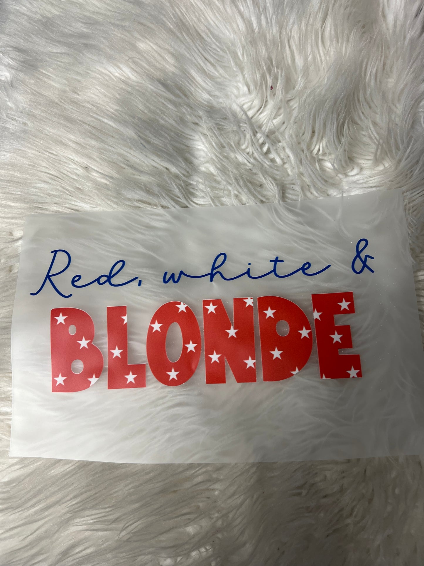 New DTF USA bougie ￼ blonde