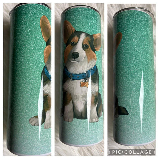 20 ounce Tumblr corgi