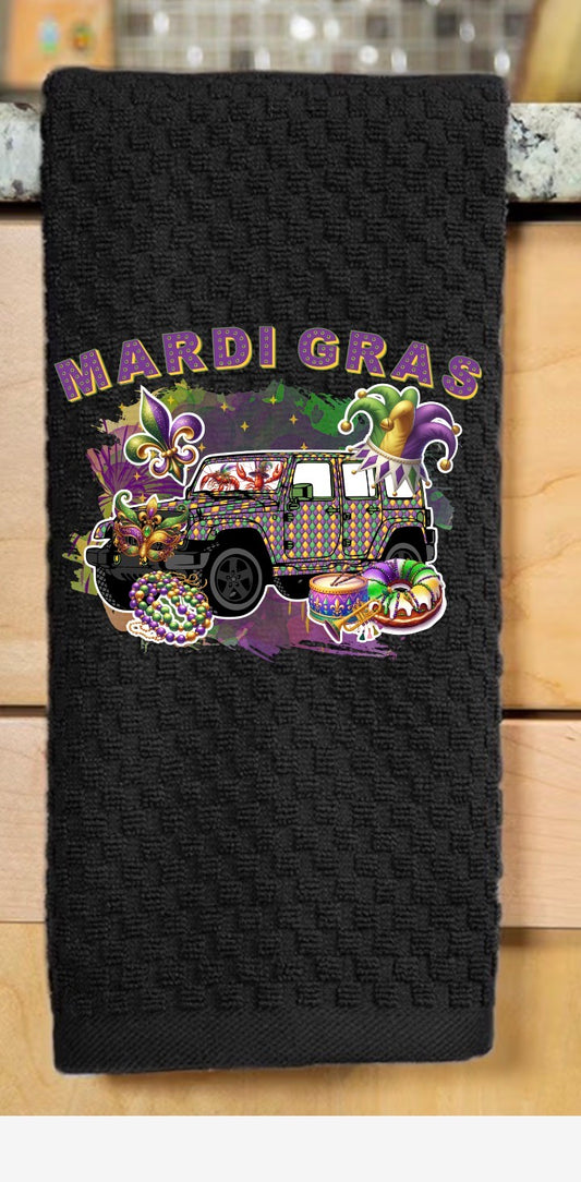 Decorative hand towel