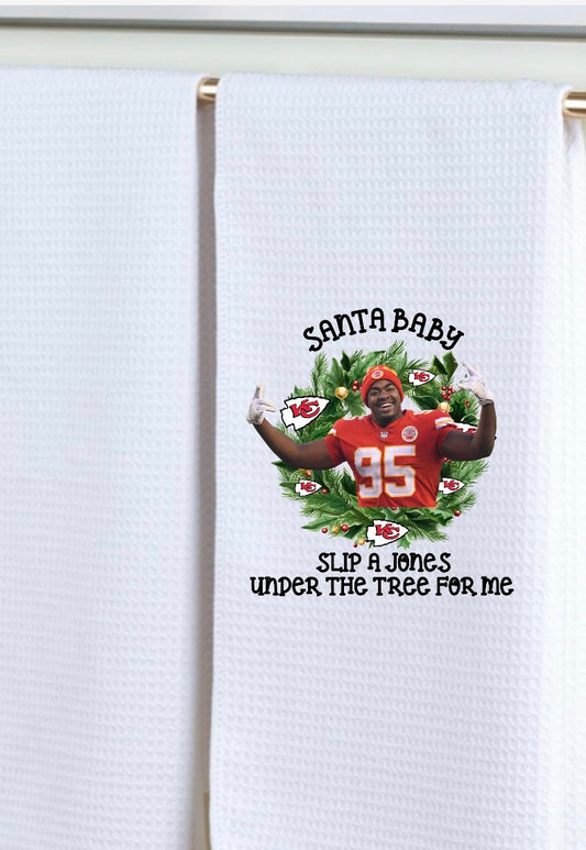 Decorative hand towel football