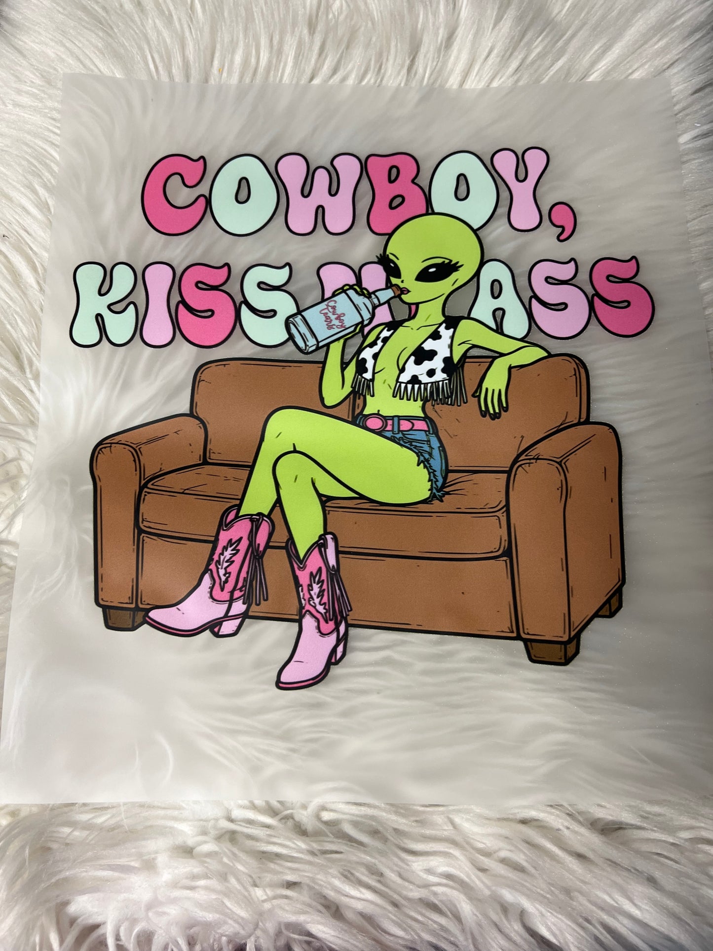 New DTF cowboy