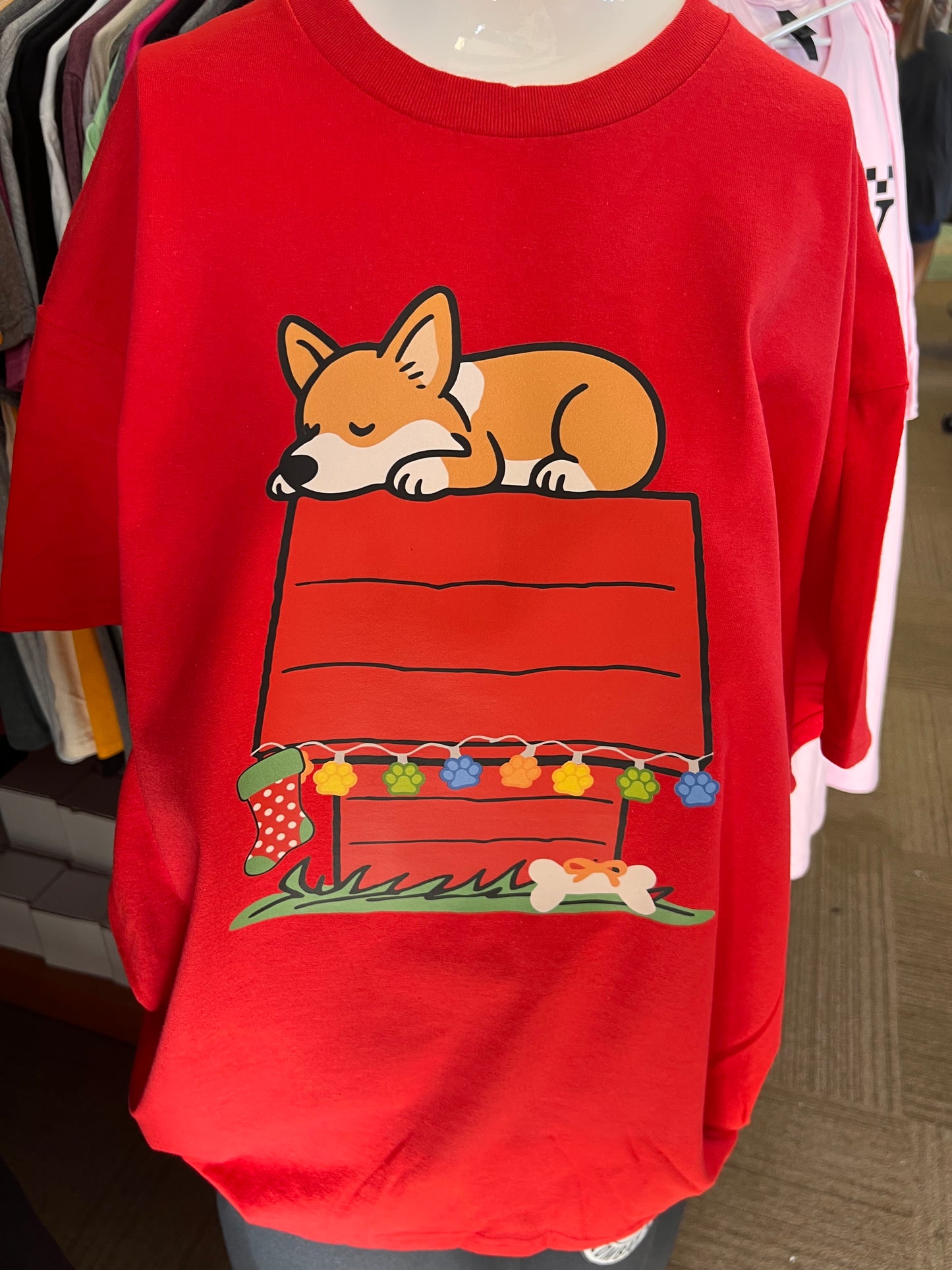 New unisex Christmas corgi