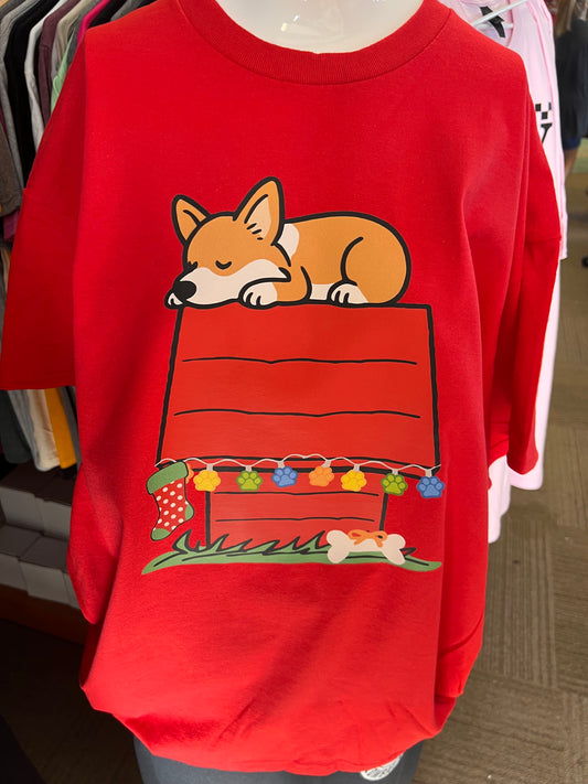 New unisex Christmas corgi
