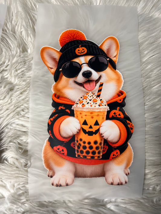 New DTF corgi