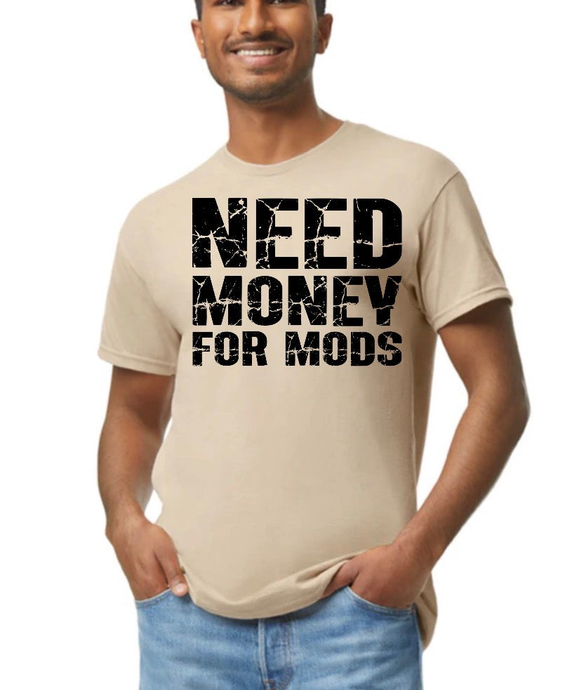 New unisex  top tan need money for mods ￼