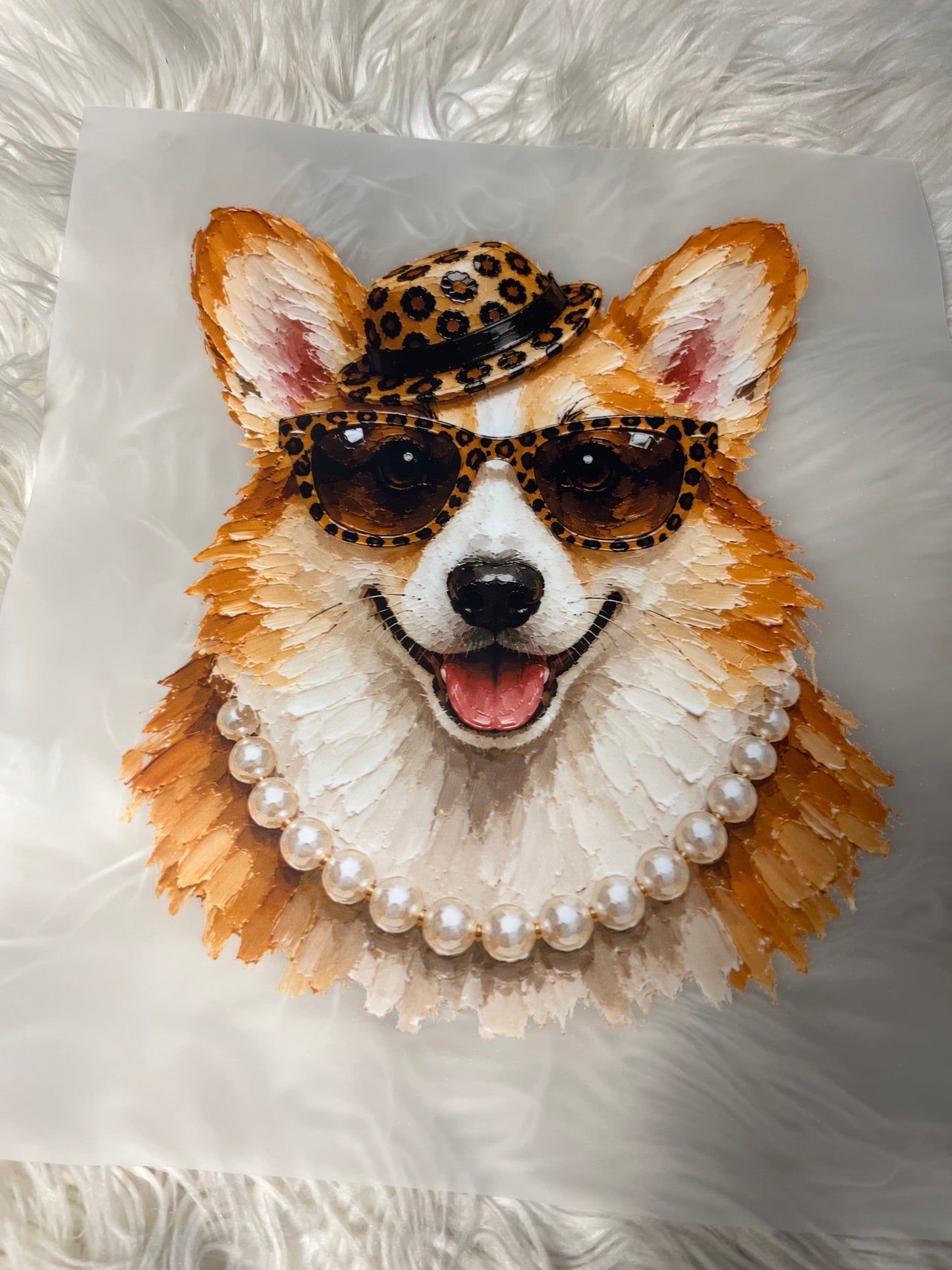 New DTF corgi