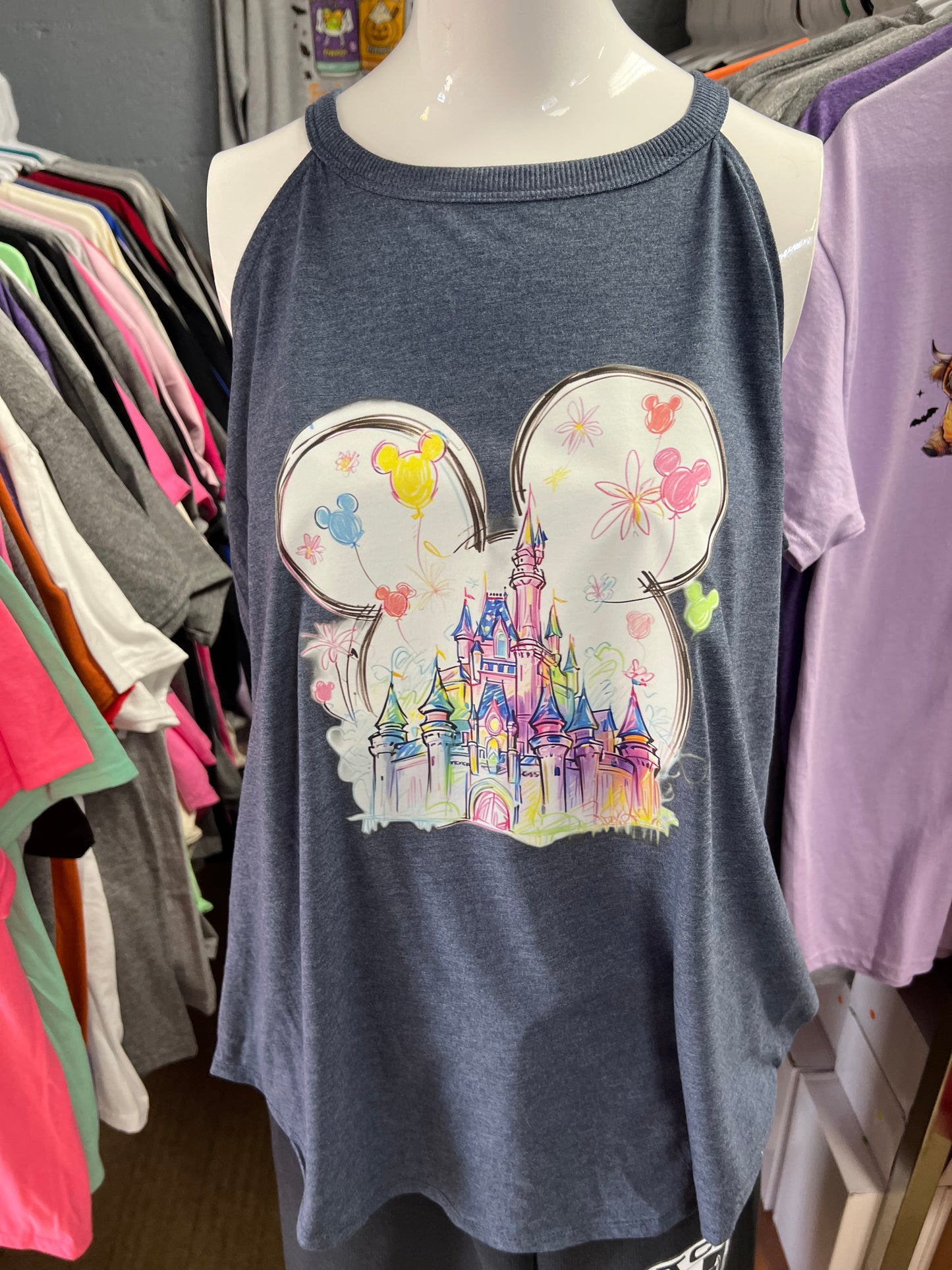 New ladies district tank top