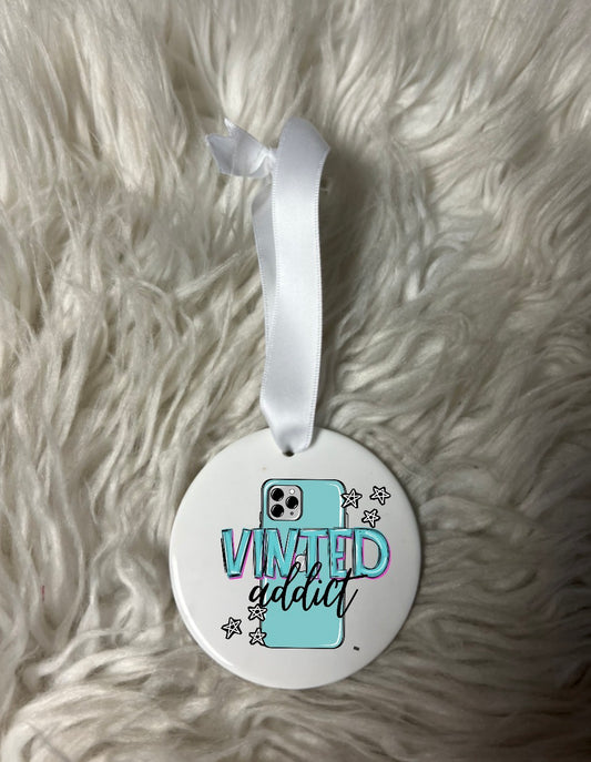 New Christmas ceramic ornament vinted addict