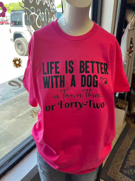 New  unisex T-shirt dog