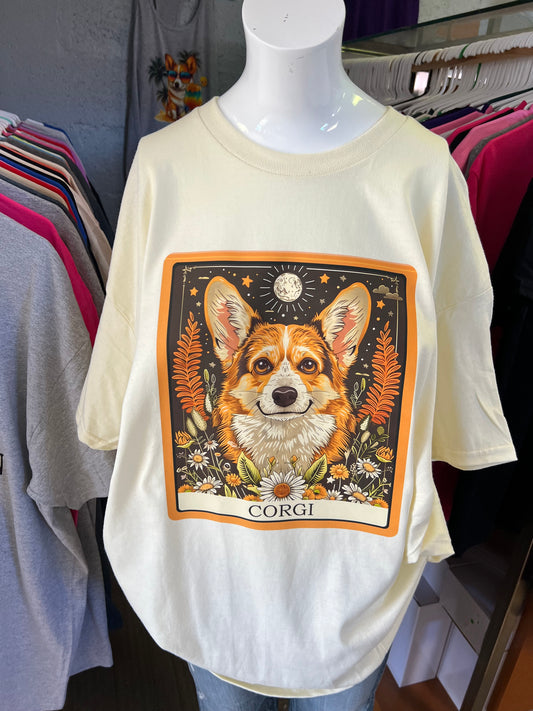New Gilden T-shirt corgi size extra large