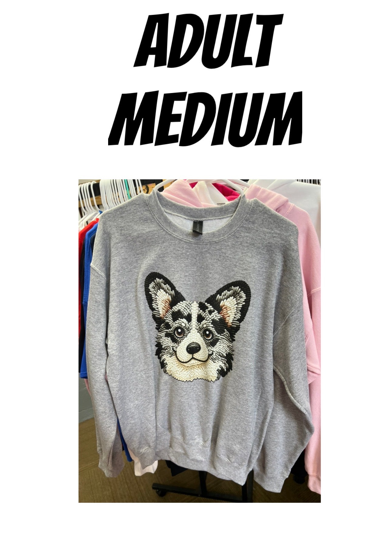 New unisex clearance adult  crewneck