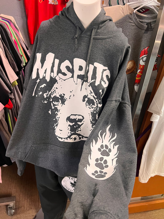 New unisex dark heather mispit