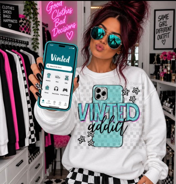 unisex top vinted addict