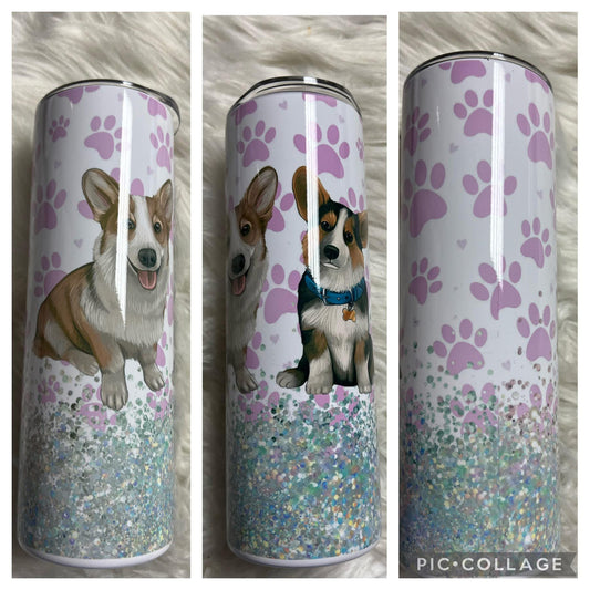 20 ounce Tumblr corgi