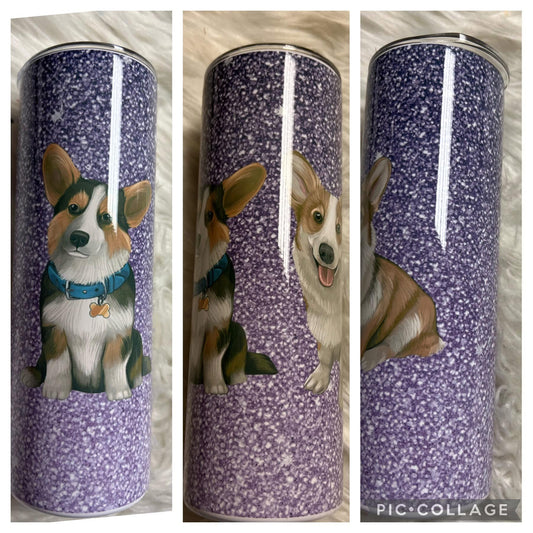 20 ounce Tumblr corgi