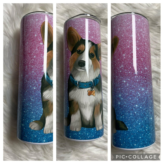 20 ounce Tumblr corgi