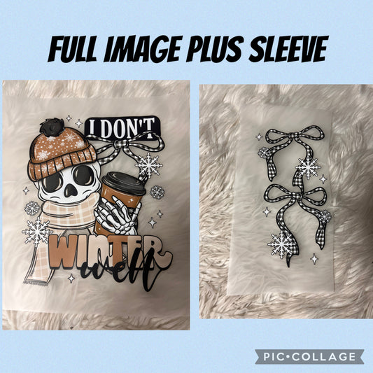 New DTF Christmas with sleeve