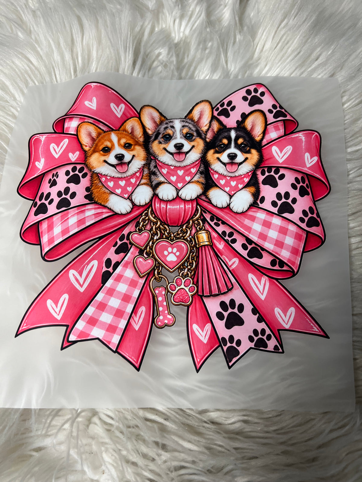 New DTF corgi